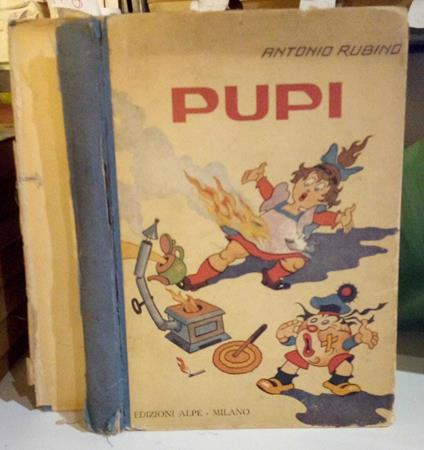 Pupi. Giocattolo infelice ed altre poesie - Antonio Rubino - copertina