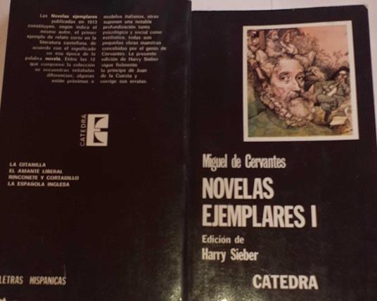 Novelas ejemplares (Vol. 1) - Miguel de Cervantes - copertina