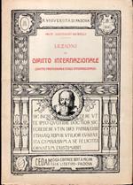 Lezioni di diritto Internazionale. Diritto processuale civile Internazionale (r. Università di Padova)