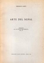 Arte del Nepal. Estratto da le civiltà dell'oriente vol. IV