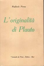 L' originalità di Plauto