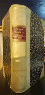 DIRITTO CIVILE. (DIRITTI REALI). COMPILAZIONE DI GAETANO GRISOSTOMI EDIZIONE LITOGRAFICA