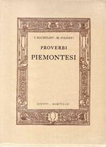 Proverbi piemontesi. Presentati da Mario Soldati