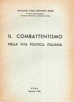 Il combattentismo nella vita politica italiana