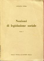 Nozioni di legislazione sociale. Volume 1 e 2
