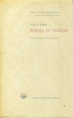 Poesia di alcuni, con introduzione di Salvatore Quasimodo. In custodia