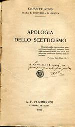 Apologia dello scetticismo