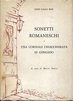 Sonetti romaneschi e Una cordiale chiacchierata di congedo, a cura di Mario Amici disegni di R. Marsico