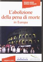 L' abolizione della pena di morte in Europa