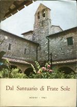 Dal santuario di Frate Sole : manifestazioni della Sala francescana di cultura di S. Damiano nel biennio 1958-1959