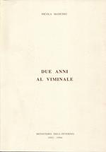 Due anni al Viminale : relazione sull'attivita del Ministero dell'interno nel periodo dal giugno 1992 all'aprile 1994