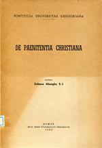 De Paenitentia Christiana