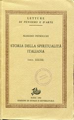 Storia della spiritualità italiana : secc. 13.-20