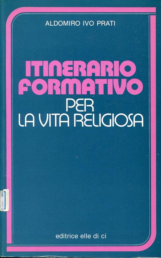 Itinerario formativo per la vita religiosa - copertina