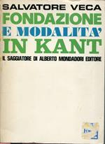 Fondazione e modalita in Kant, prefazione di Enzo Paci