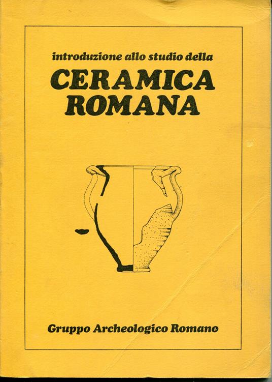 Introduzione allo studio della ceramica romana - copertina