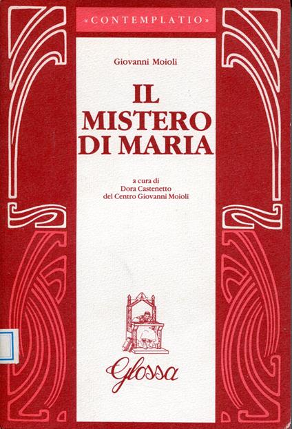 Il mistero di Maria - copertina