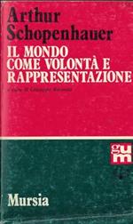 Il mondo come volontà e rappresentazione