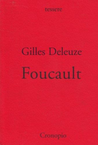 Foucault - Gilles Deleuze - copertina