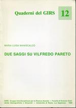 Due saggi su Vilfredo Pareto