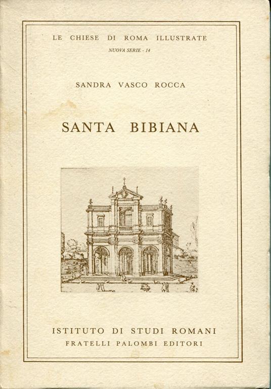 Santa Bibiana - Sandra Vasco Rocca - copertina