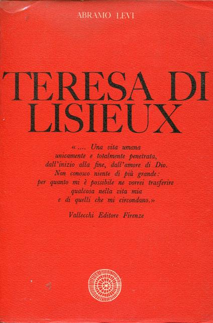 Teresa di Lisieux - Abramo Levi - copertina