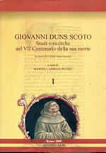 Giovanni Duns Scoto studi e ricerche nel VII centenario della sua morte. In onore di P. César Saco Alarcón. Volume I e II