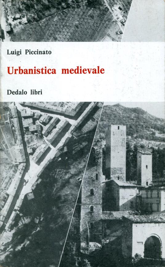 Urbanistica medievale - Luigi Piccinato - copertina