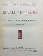 Novelle e drammi