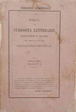 Lettere di Bernardo Cappello. Scelta di curiosit