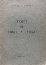 Saggi di fonetica latina