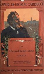 Da Discorsi letterari e storici. Presso la tomba di Francesco Petrarca. Ai parentali di G. Boccacci