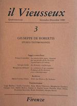 Il Vieusseux n. 3 settembre - dicembre 1988