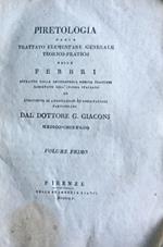 Piretologia. Trattato elementare generale teorico pratico delle febbri 1820