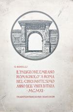 Il padiglione emiliano-romagnolo a Roma nel cinquantesimo dell'unita' d'Italia 1911