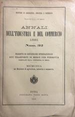 Annali dell'industria e del commercio 1881 n. 32