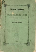 Piccolo compendio di poesie bernesche e serie in dialetto e in lingua italiana
