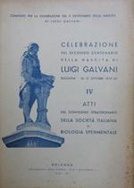 Atti del Convegno straordinario della Societa italiana di biologia sperimentale (su Luigi Galvani)