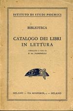 Istituto di studi psichici. Catalogo dei libri di lettura