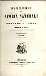 Elementi di storia naturale. Tomo I