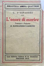 L' onore di morire