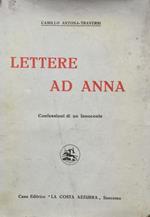 Lettere ad Anna. Confessioni di una innocente