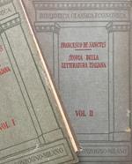 Storia della letteratura italiana. 2 volumi