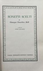 Sonetti scelti