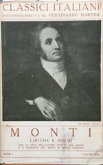 Liriche e Poemi, con la vita dell'autore scritta dal Maggi e il ritratto del Monti di Pietro Giordani