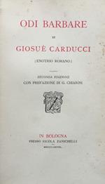 Odi barbare di Giosuè Carducci (Enotrio Romano)