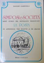 Simposi e Società. Menù storici del ristorante persicetano La Posta