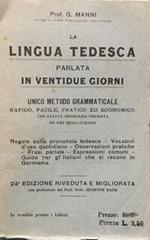 La lingua tedesca parlata in 22 giorni