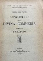 Esposizione della Divina Commedia. Parte Terza, Paradiso