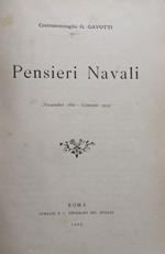 Pensieri navali (novembre 1880-gennaio 1903)